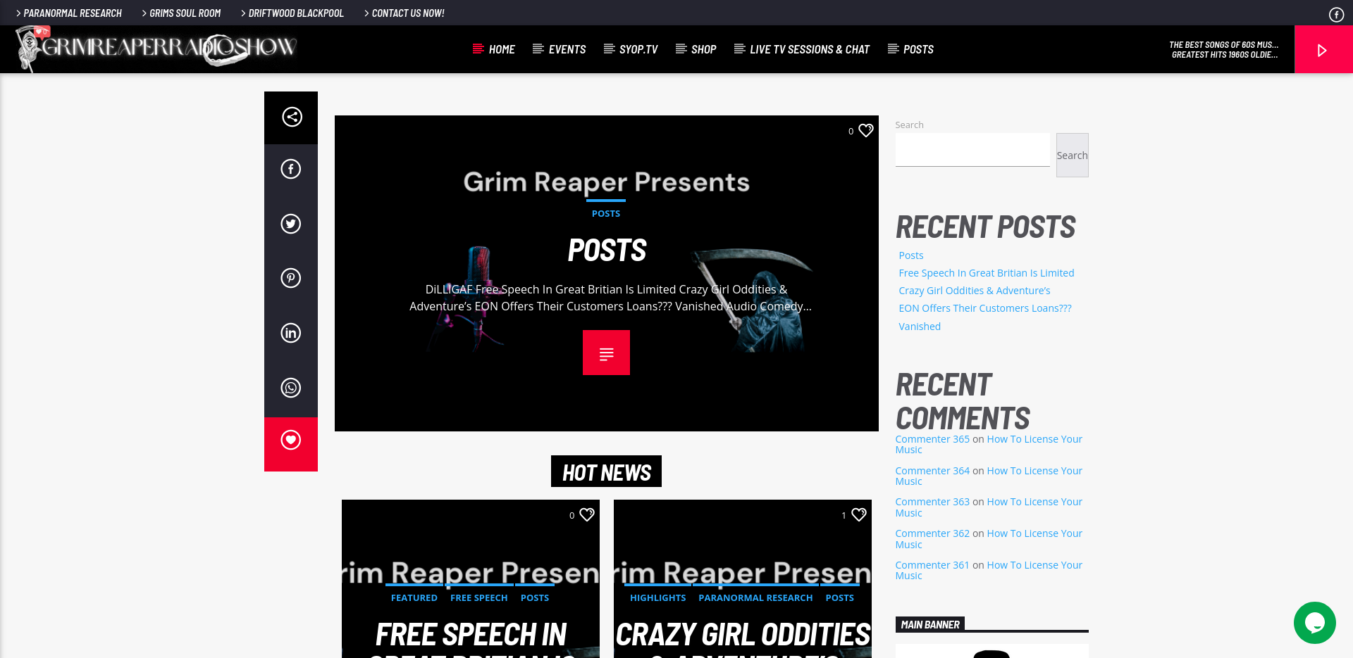 Grim Reaper Radio Show